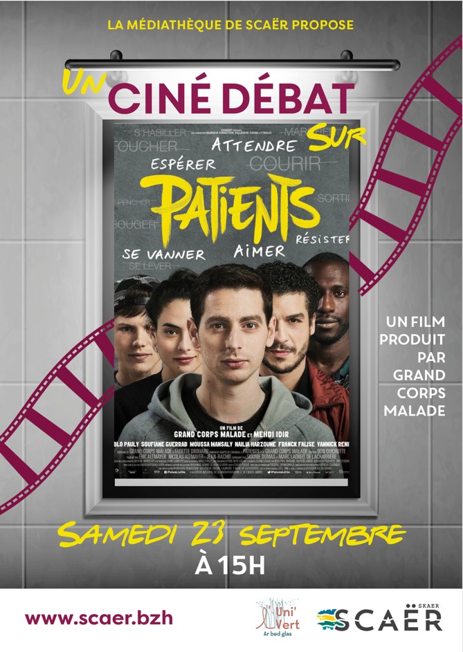 affiche ciné patients