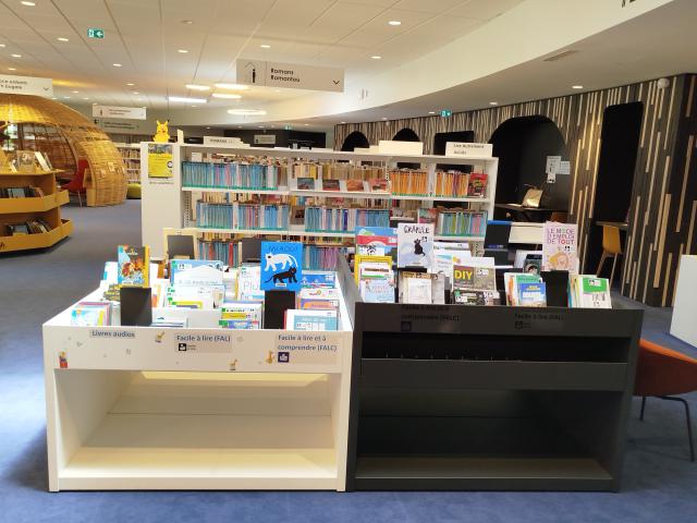 Photo du nouvel espace Lire Autrement