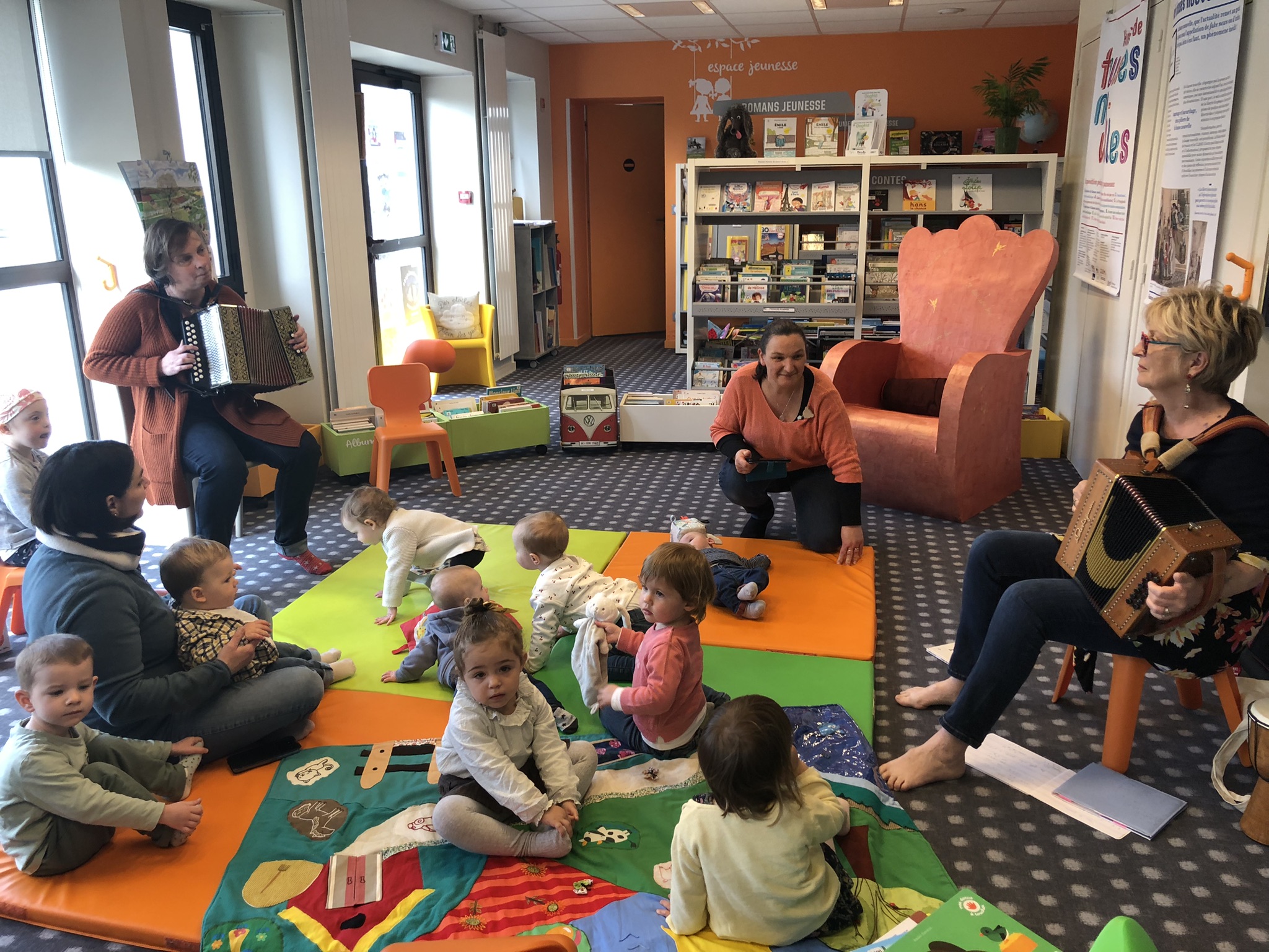 Bébés lecteurs en musique