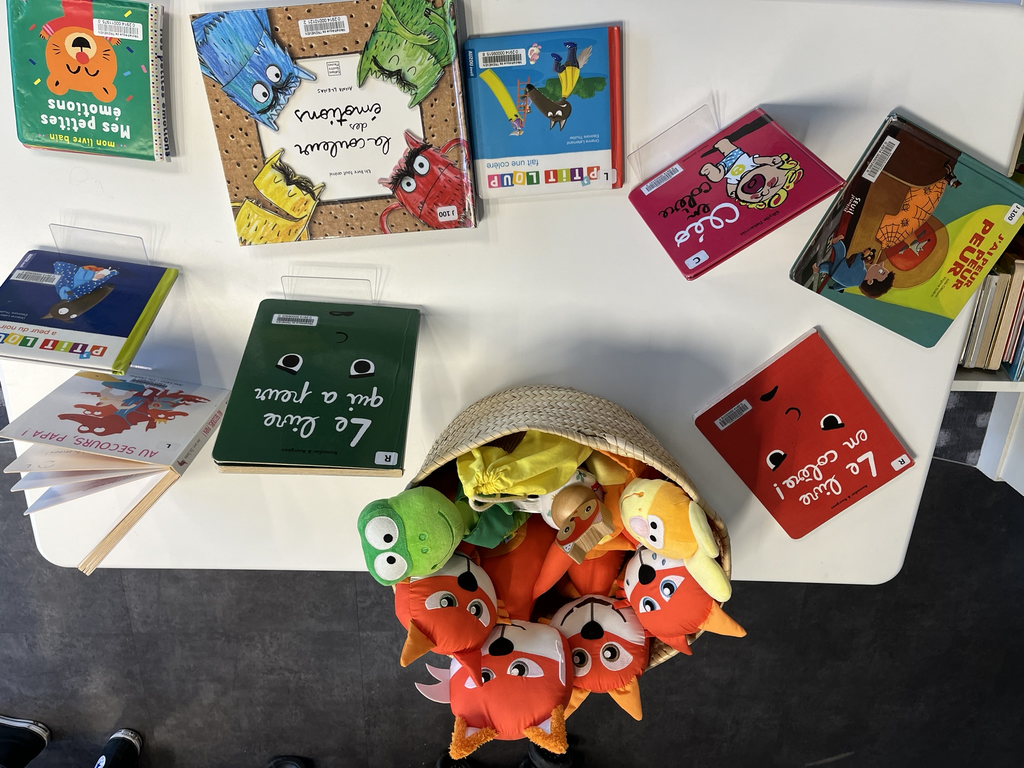 bébés lecteurs emotions